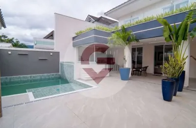 Casa em condomínio fechado com 4 quartos à venda na avenida das américas, 132, recreio dos bandeirantes, rio de janeiro, 300 m2 por r$ 3.150.000