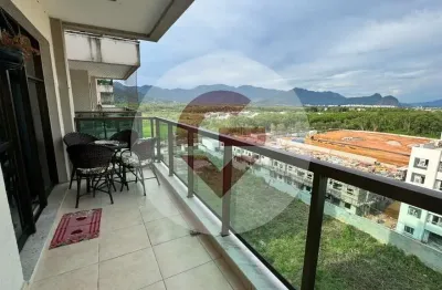 Cobertura com 3 quartos à venda na rua nilton santos, 1355, recreio dos bandeirantes, rio de janeiro, 144 m2 por r$ 850.000