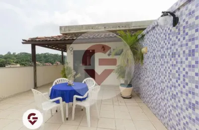 Cobertura com 3 quartos à venda na rua geminiano gois, 1190, freguesia (ilha do governador), rio de janeiro, 157 m2 por r$ 640.000