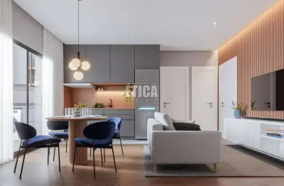 Apartamento com 2 quartos à venda na rua arthur mohr, 326, portão, curitiba, 55 m2 por r$ 602.900