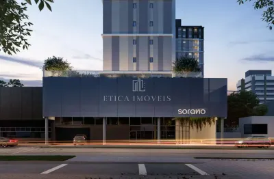 Apartamento com 2 quartos à venda na avenida república argentina, 4483, novo mundo, curitiba, 36 m2 por r$ 350.000