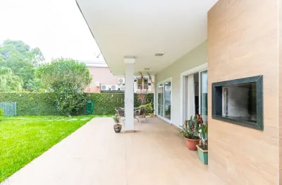 Casa em condomínio fechado com 4 quartos à venda na rua luiz tramontin, 1580, campo comprido, curitiba, 478 m2 por r$ 3.350.000