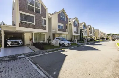 Casa em condomínio fechado com 4 quartos à venda na estrada das olarias, 550, atuba, curitiba, 208 m2 por r$ 1.590.000