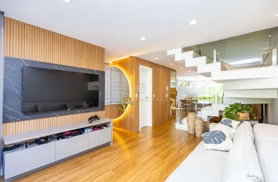 Casa em condomínio fechado com 4 quartos à venda na estrada das olarias, 550, atuba, curitiba, 208 m2 por r$ 1.590.000