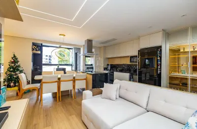 Apartamento com 2 quartos à venda na rua deputado atílio de almeida barbosa, 306, boa vista, curitiba, 88 m2 por r$ 1.150.000