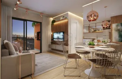 Apartamento com 3 quartos à venda na avenida da república, 7710, portão, curitiba, 67 m2 por r$ 817.000