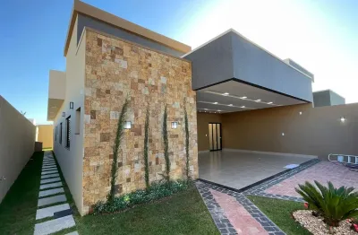 Casa alto padrão 3 suítes com piscina e área gourmet , jataí go
