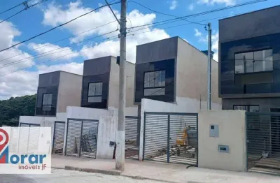 Casa duplex com 2 dormitórios à venda por r$ 320 mil - recanto da mata 2 - juiz de fora/mg