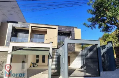 Casa duplex com 3 quartos, sendo 1 suíte, à venda por r$ 595 mil - recanto da mata - juiz de fora/mg