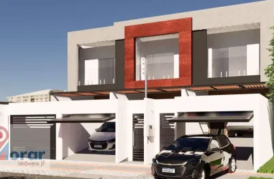 Lançamento casa duplex no recanto da mata com 3 quartos, 1 suíte, à venda por r$ 699 mil - recanto da mata - juiz de fora/mg