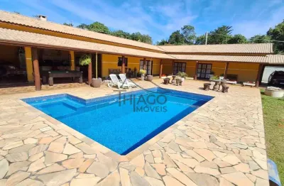 Chácara de alto padrão com vista totalmente livre, totalmente mobiliada à venda, no bairro Ouro Fin