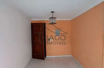 Apartamento para locação na Vila Silvia, imóvel de 47m2, com 2 dormitórios e 1 vaga de garagem, com