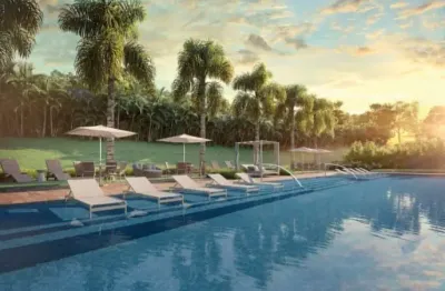 Sofisticação e conforto em um terreno único no anália franco