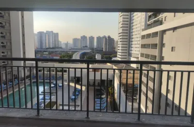 Apartamento com varanda gourmet , integrada com a sacada e churrasqueira de carvão natural