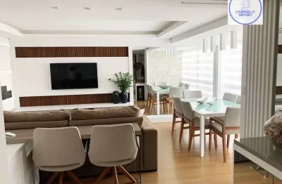 Lindo apartamento semi mobiliado com 3 suítes à venda no bairro villagio iguatemi - caxias do sul.