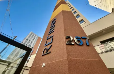 Studio mobiliado no centro de curitiba – próximo ao shopping estação ️