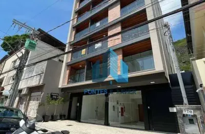 Studio com 1 quarto à venda, 37 m² por r$ 260.000 - centro - juiz de fora/mg