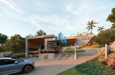 Lançamento! terrenos de 360m² a 1000m² por a partir de r$ 60.696 - atlântica condomínio club - goianá/mg