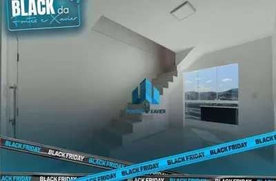 Cobertura duplex com 2 quartos (1 suíte) e amplo terraço à venda, 89 m²de r$ 360.000 por r$ 340.000* - morro da glória - juiz de fora/mg