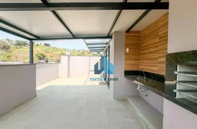 Cobertura à venda, 160 m² por r$ 680.000,00 - são pedro - juiz de fora/mg