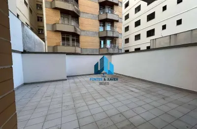 Apartamento garden com 1 quarto à venda, 90 m² por r$ 270.000 - centro - juiz de fora/mg