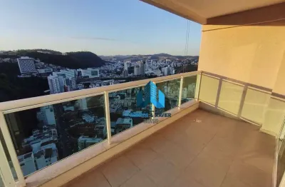 Apartamento com 2 quartos (1 suíte) à venda, 75 m² por r$ 580.000 - cascatinha - juiz de fora/mg