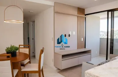 Apartamento mobiliado com 3 quartos à venda, 73 m² por r$ 690.000 - granbery - juiz de fora/mg