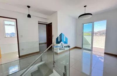 Cobertura com 2 quartos à venda, 123 m² por r$ 485.000 - centro - juiz de fora/mg