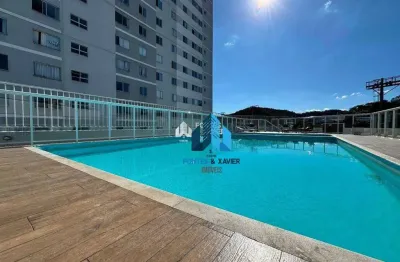 Apartamento com 2 quartos  todo mobiliado à venda, 55 m² por r$ 249.000 - santa terezinha - juiz de fora/mg