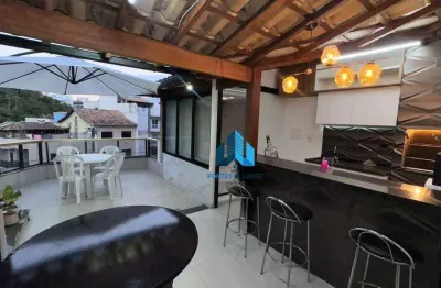 Cobertura com 3 quartos 2 suítes à venda, 140 m² por r$ 499.000 - teixeiras - juiz de fora/mg