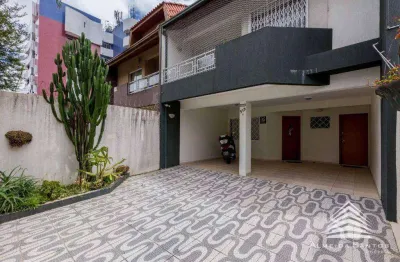 Sobrado com 5 dormitórios à venda, 261 m² por r$ 1.489.000,00 - água verde - curitiba/pr