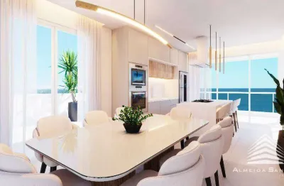 Cobertura com 3 dormitórios à venda, 224 m² por r$ 2.124.058,34 - gaivotas - matinhos/pr