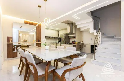 Sobrado com 4 dormitórios à venda, 177 m² por r$ 1.450.000,00 - boqueirão - curitiba/pr