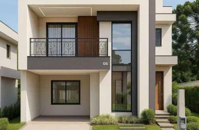 Casa com 4 dormitórios à venda, 259 m² por r$ 1.290.000,00 - pinheirinho - curitiba/pr