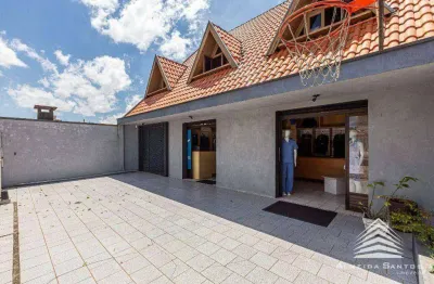 Casa comercial a venda novo mundo, 5 dormitórios, 5 vagas de garagem, triplex residencial e comercial