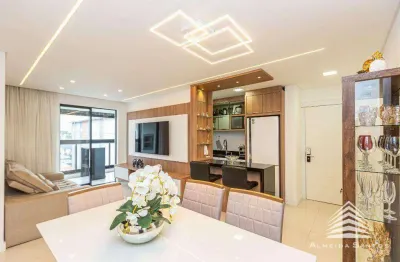 Apartamento com 3 dormitórios à venda, próximo a ipo 88 m² por r$ 1.199.000 - água verde - curitiba/pr