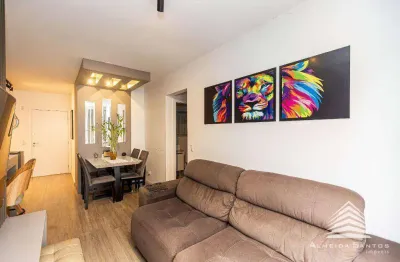 Apartamento com 2 dormitórios à venda, 57 m² por r$ 560.000,00 - portão - curitiba/pr