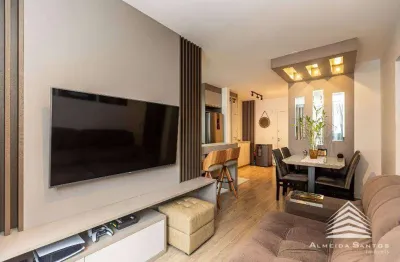 Apartamento com 2 dormitórios à venda, 57 m² por r$ 560.000,00 - água verde - curitiba/pr
