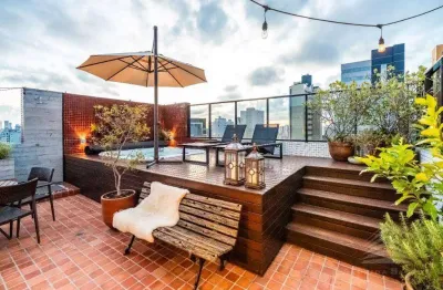Cobertura com 3 dormitórios à venda, 260 m² por r$ 2.966.000,00 - batel - curitiba/pr