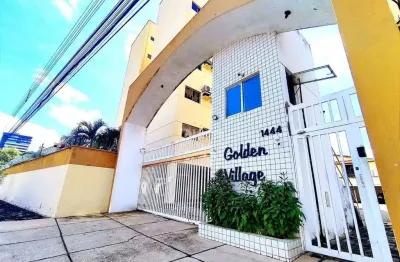 Apartamento à venda, condominio golden village no bairro fatima, teresina/pi