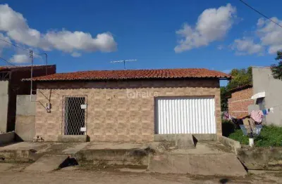 Casa residencial 2 quartos com quintal à venda no bairro parque união, timon