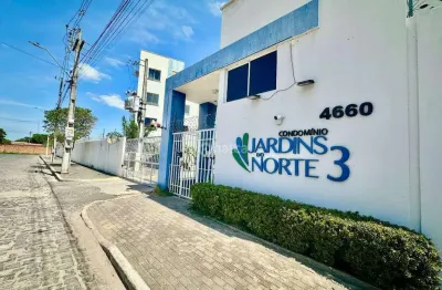 Apartamento à venda, condomínio jardins do norte 3 no bairro santa maria, teresina/pi
