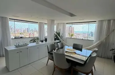 Apartamento alto padrão no retão de manaíra – 225m² | 4 suítes | 3 vagas