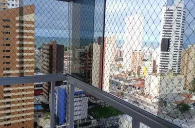 Apartamento à venda em manaíra | vista mar | andar alto | projetado