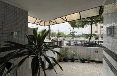 Alto padrão para locação em santos, gonzaga, 3 dormitórios, 2 suítes, 3 banheiros, 1 vaga