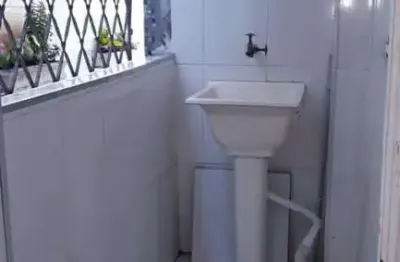 Apartamento 1 quarto para locação em são vicente, centro, 1 banheiro, 1 vaga