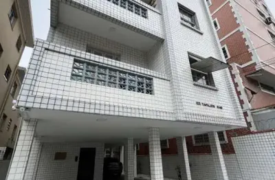 Apartamento 2 quartos para locação em santos, aparecida, 2 dormitórios, 1 banheiro, 1 vaga