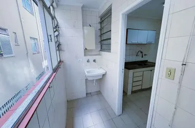 Apartamento 2 quartos para locação em santos, embaré, 2 dormitórios, 2 banheiros, 1 vaga