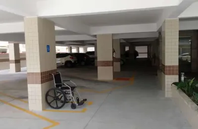 Apartamento 3 quartos para locação em santos, campo grande, 3 dormitórios, 2 banheiros, 1 vaga