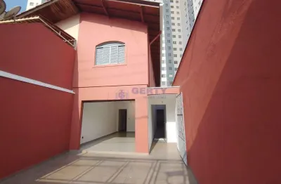 Sobrado comercial/residencial para locação, 240m²! sacadura cabral, santo andré